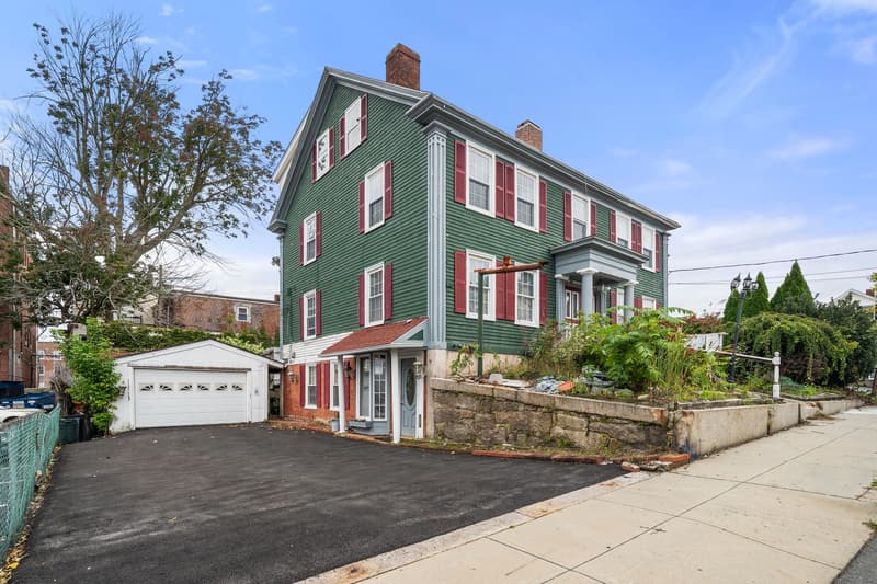 270 Bank Street with the garage and paved drive